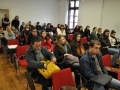 The audience during the session of student films
