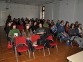 The audience at the session of student films