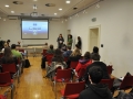 The filmmaker Barbara Sosič after the screening