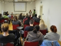 Then filmmaker Mira Petek during the discussion