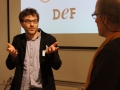 Daniel Huhn, the author of the film Football from Below