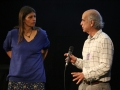 Sarah Lunaček, Peter Biella. Foto: Žiga Gorišek.
