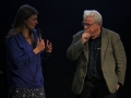 Sarah Lunaček, Peter I. Crawford. Foto: Žiga Gorišek.
